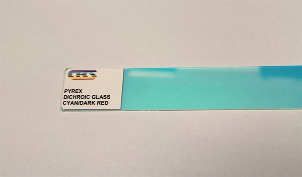 Dichroic Plate Cyan-Dark Red