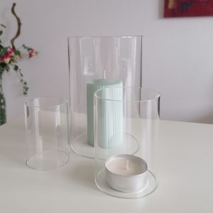 Lantern cylinder Ø 13.5 cm H 20 cm